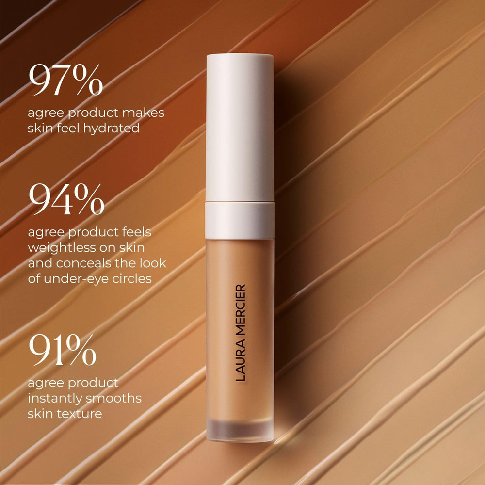 Laura Mercier Real Flawless serum concealer packaging with branding and shade 2C2