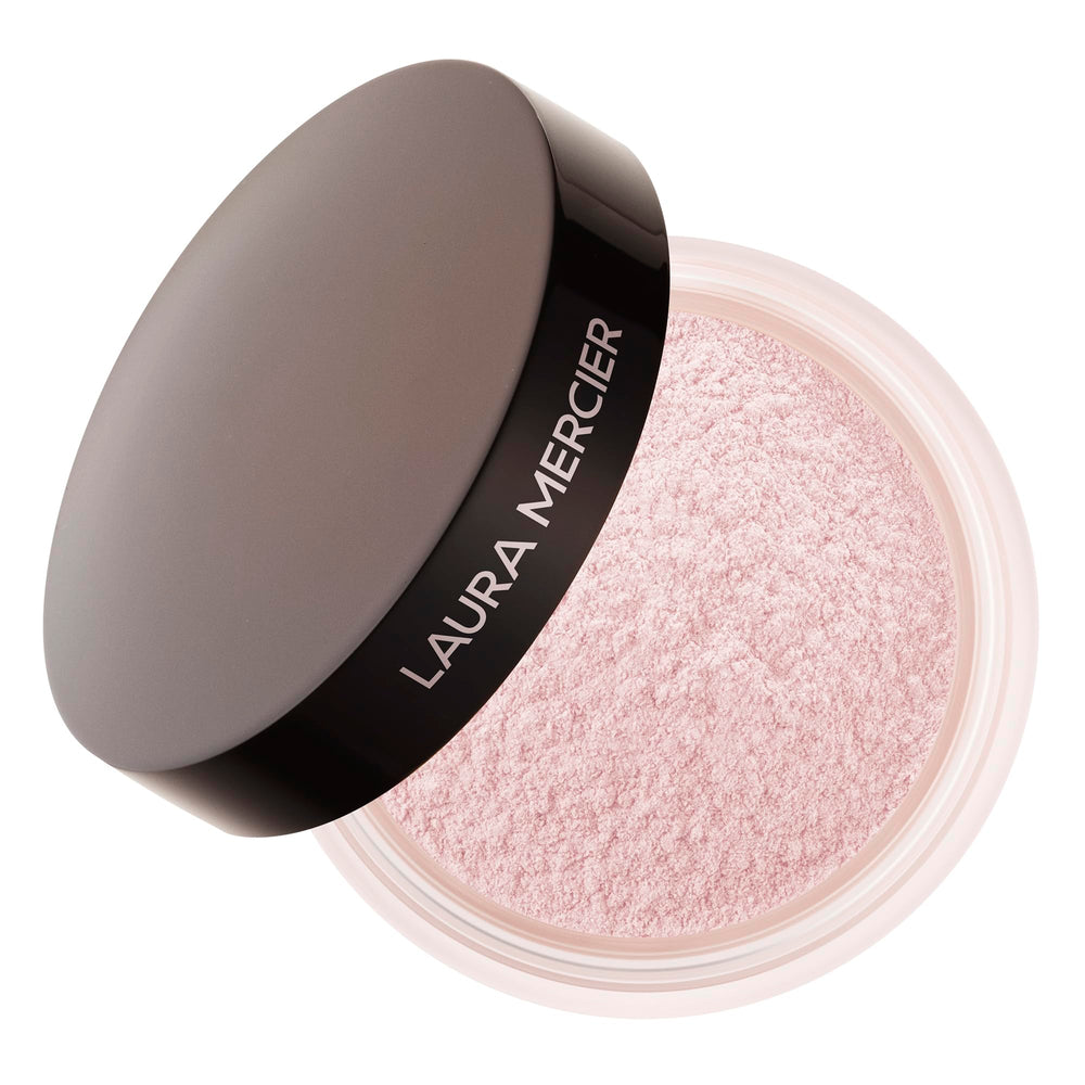 Laura Mercier Secret Brightening Under-Eye Powder packaging shows light smoothing