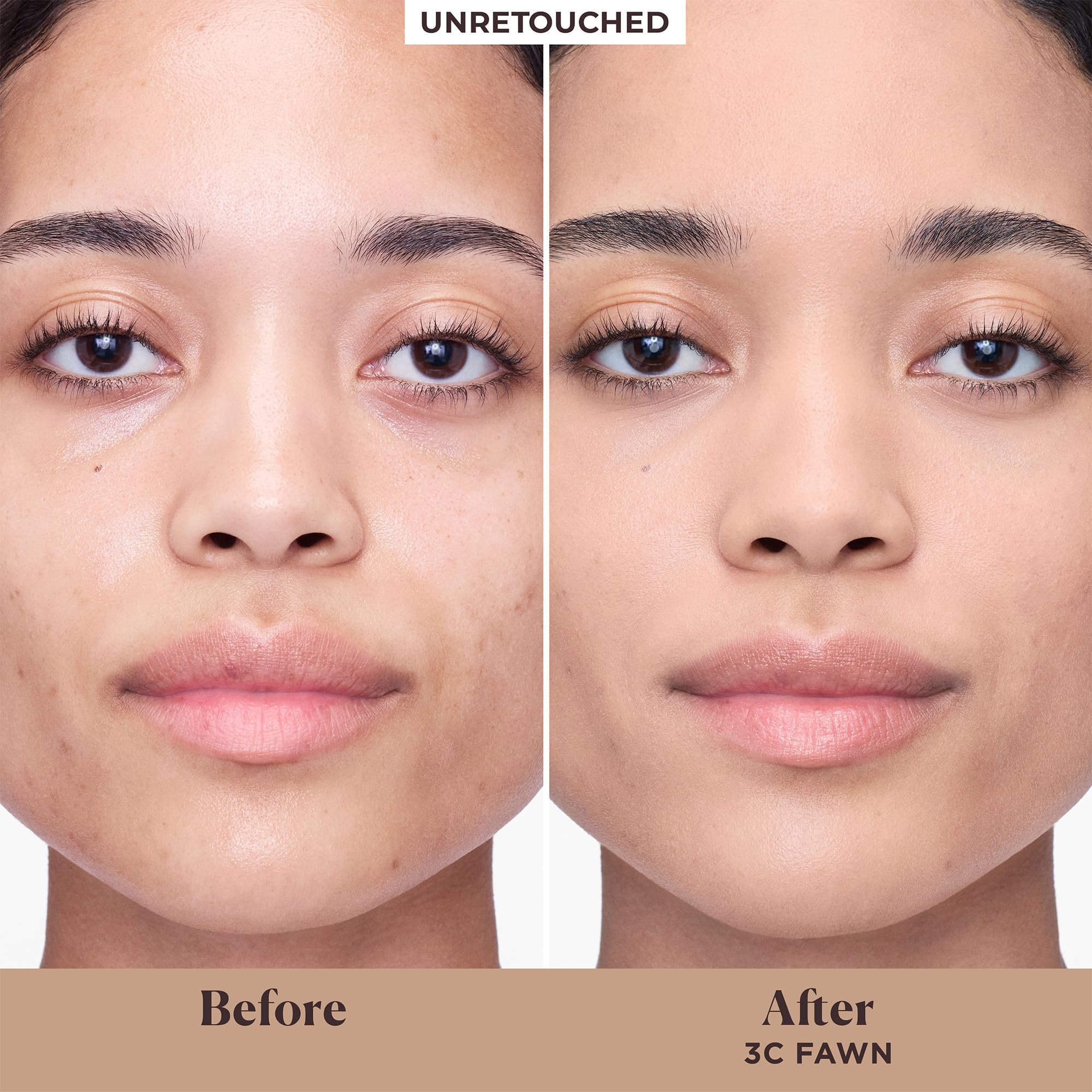 Laura Mercier tinted moisturizer swatch sheer to-light demonstrates buildable coverage.