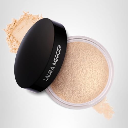 Laura Mercier Translucent Loose Powder compact is travel-friendly for on-the-go touch-ups