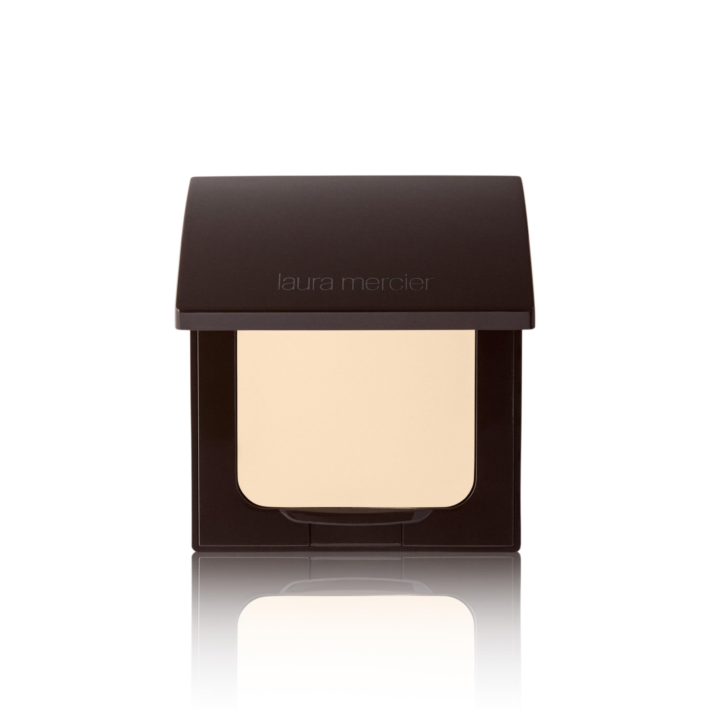 Laura Mercier translucent pressed setting powder compact closed for all-day oil control.