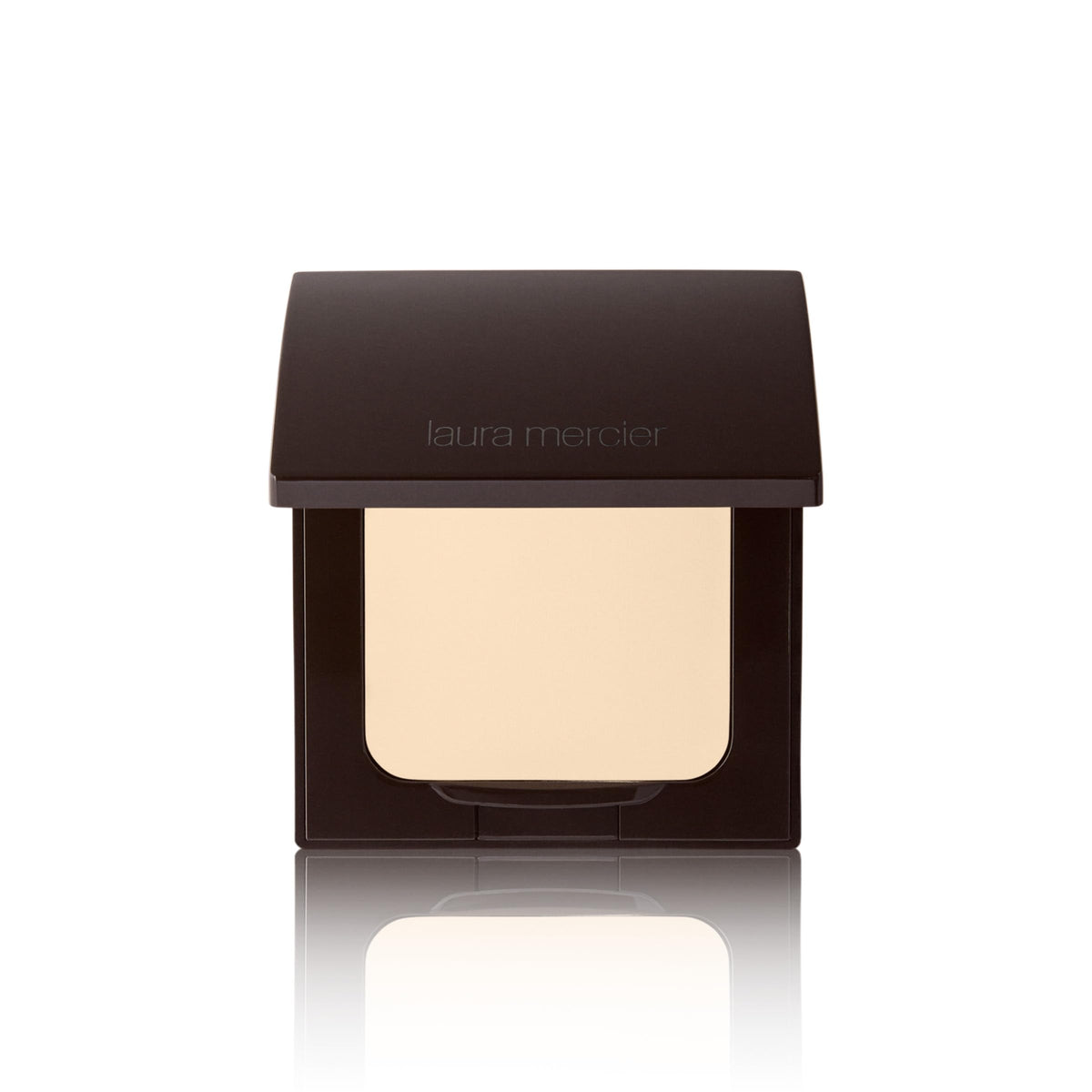 Laura Mercier translucent pressed setting powder compact closed for all-day oil control.
