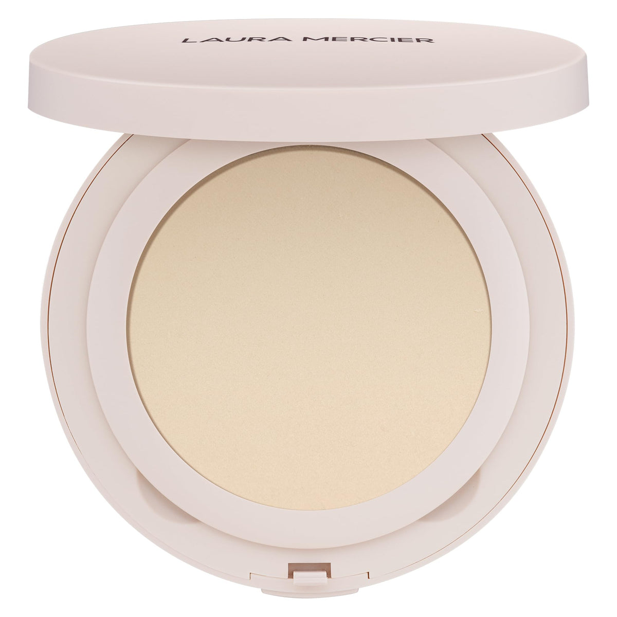 Laura Mercier Ultra-Blur Powder Compact delivers pore-blurring translucent finish for long-lasting wear.