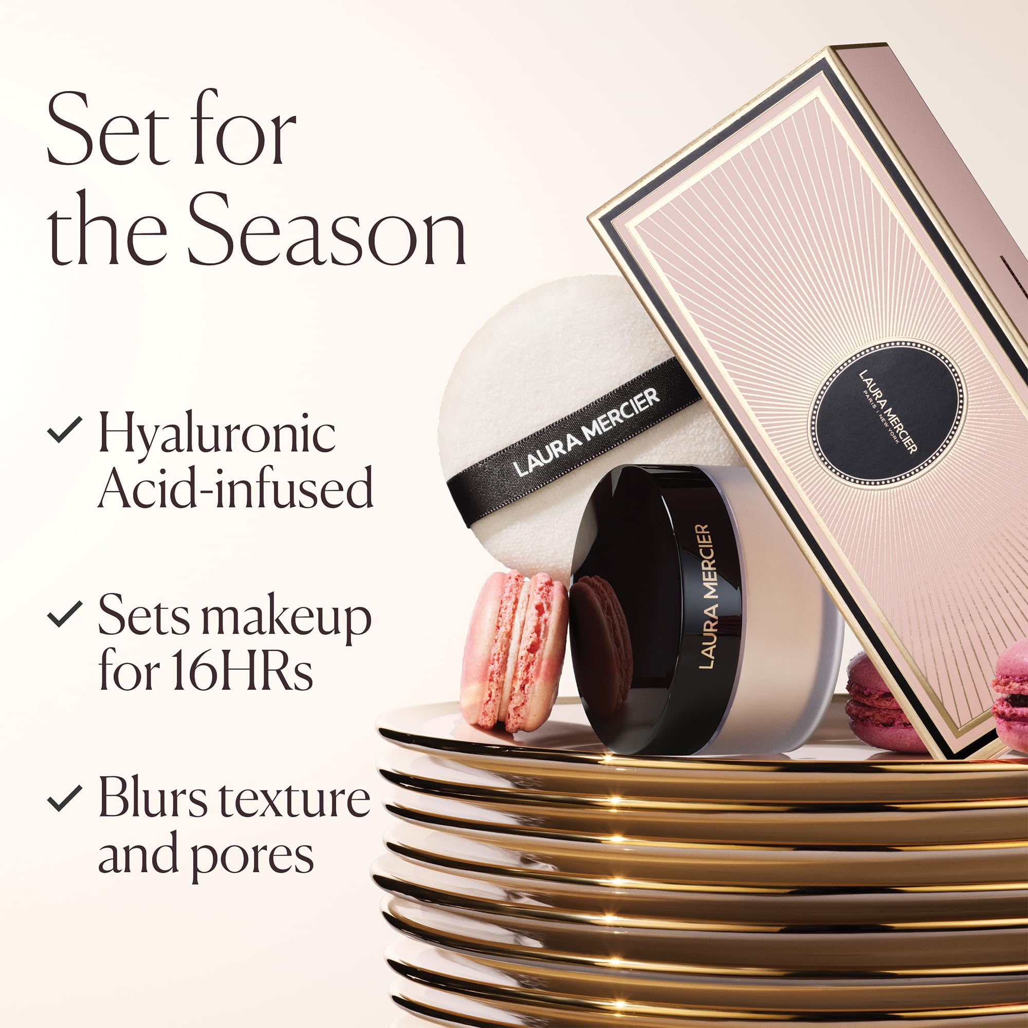 Laura Mercier Ultra-Blur soft matte finish image showcasing diffused light and photo-friendly matte skin.