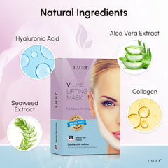 Lauer Cosmetic collagen-enriched mask highlighting smoothing and lift-enhanced complexion