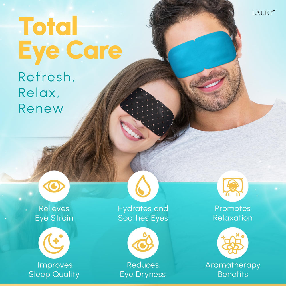 LAUER COSMETIC eye mask lavender variant with calming lavender aroma