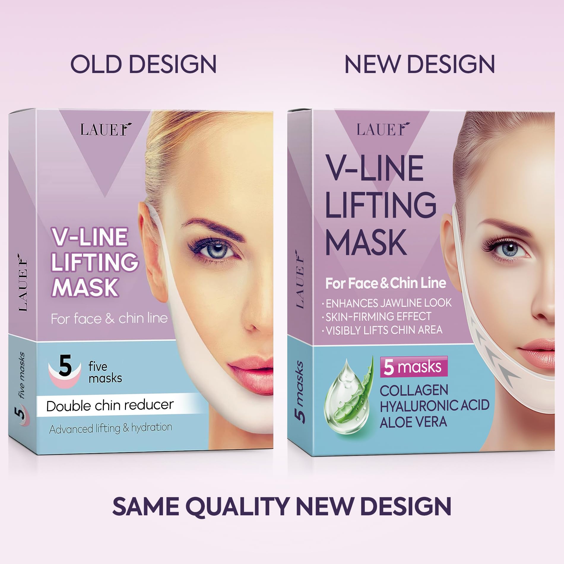 Lauer Cosmetic hyaluronic acid-enriched mask highlights hydrating lift and smoothing benefits