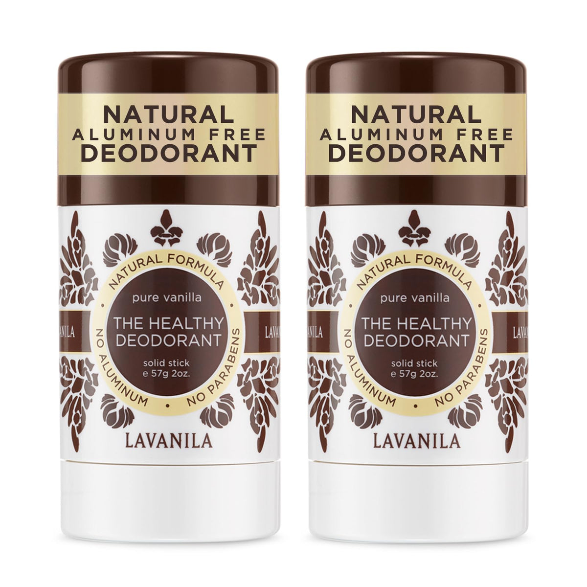 Lavanila Pure Vanilla deodorant stick application delivers a smooth, clean feel