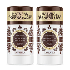 Lavanila Pure Vanilla deodorant stick application delivers a smooth, clean feel