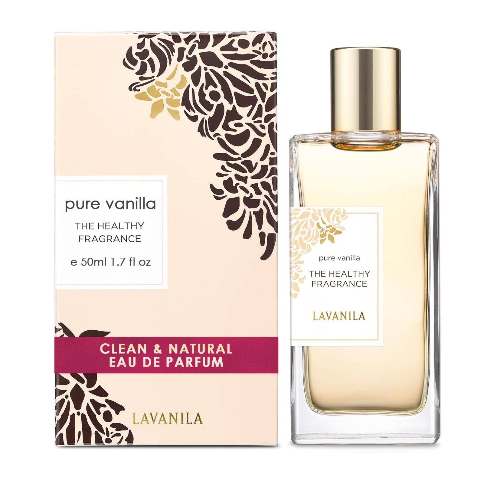 Lavanila Pure Vanilla packaging box highlighting USA-made craftsmanship