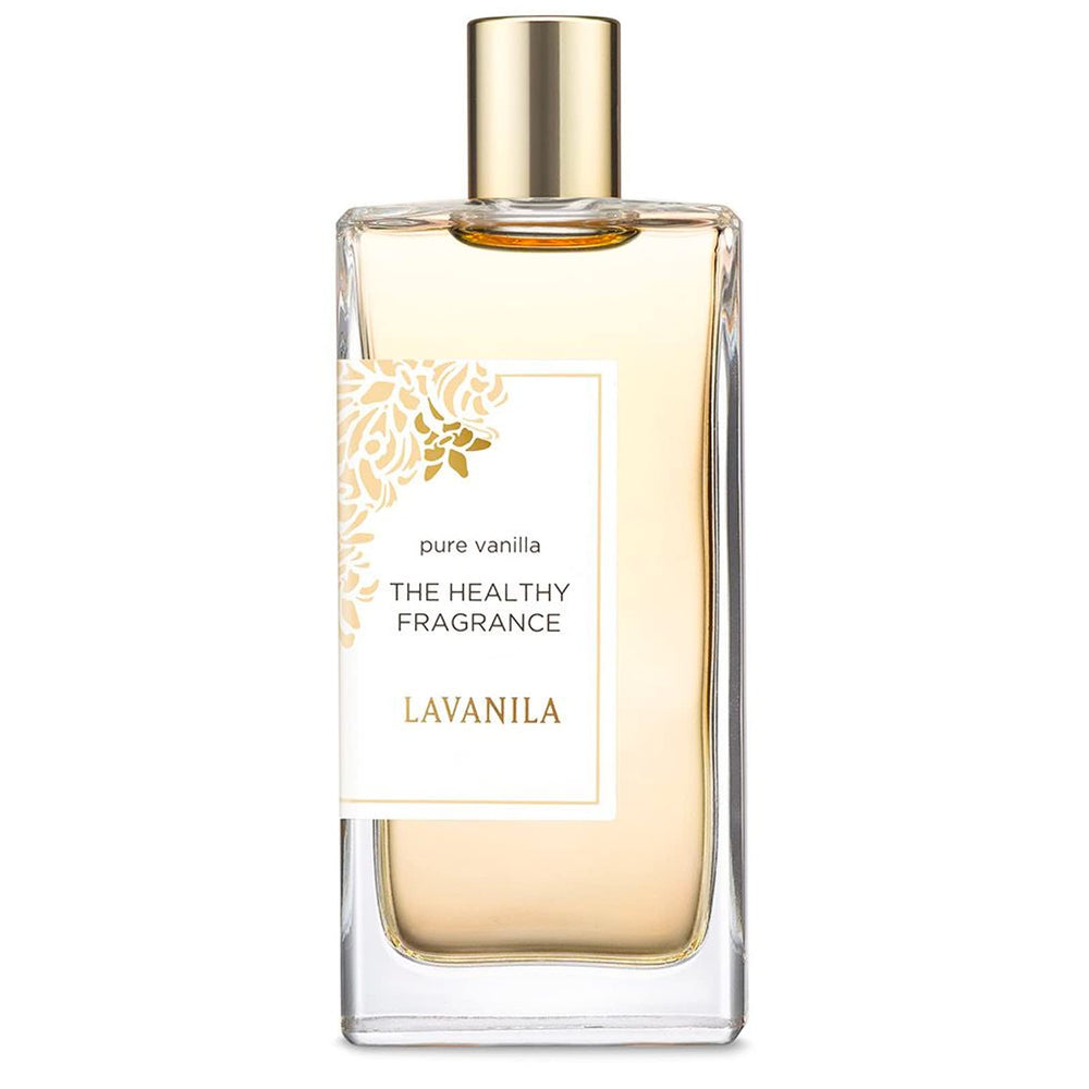 USA made seal on Lavanila Pure Vanilla perfume packaging