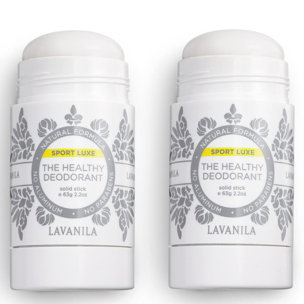 Lavanila Sport Luxe application angle showing easy swipe-on use