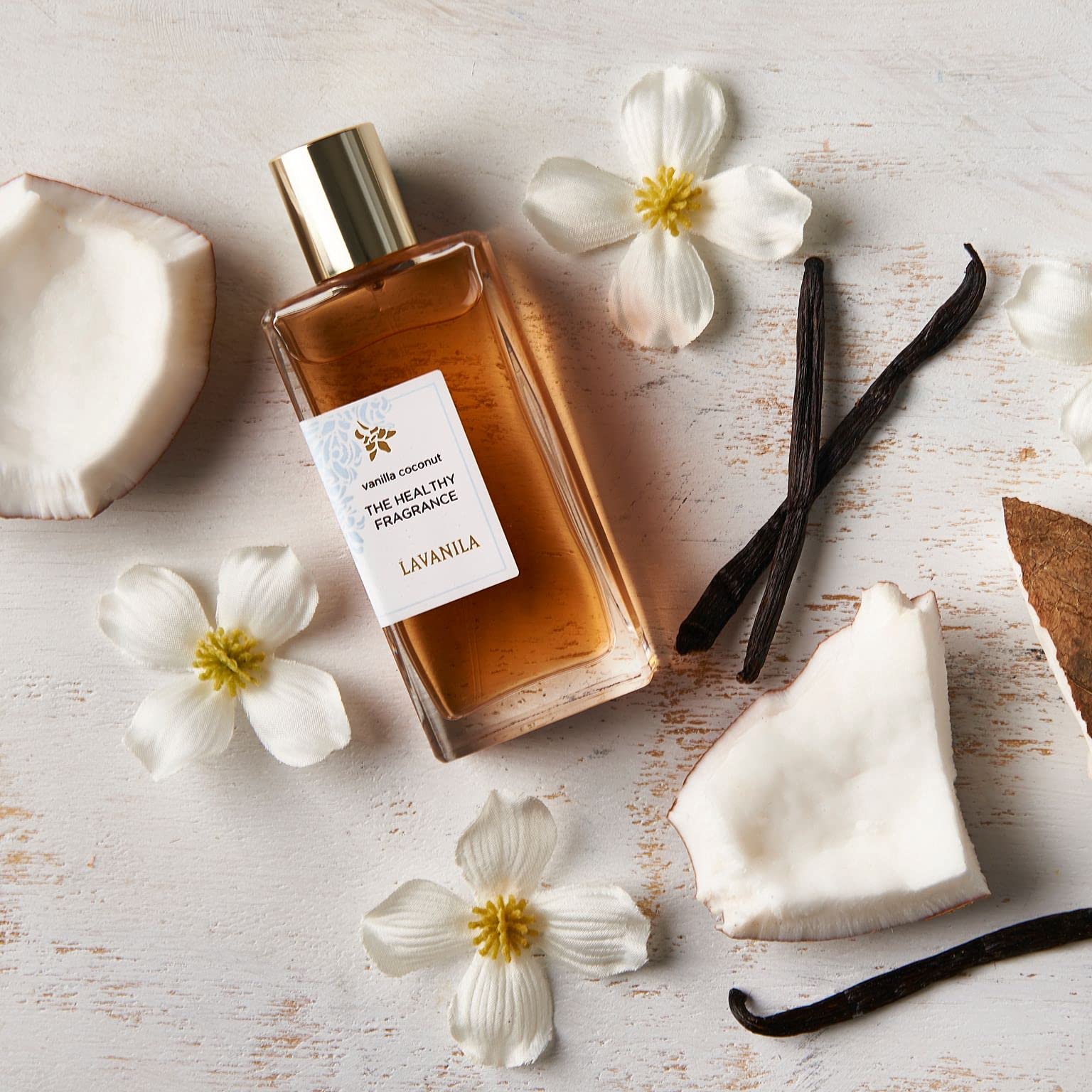 Lavanila Vanilla Coconut box packaging suggests premium, handmade quality.