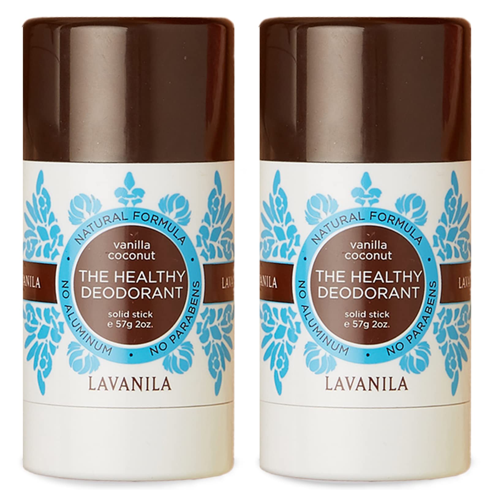 Lavanila vanilla coconut deodorant texture demonstrates ultra-sheer glide.