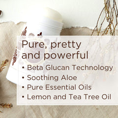 Lavanila vanilla coconut deodorant scent close-up highlighting tropical fragrance.