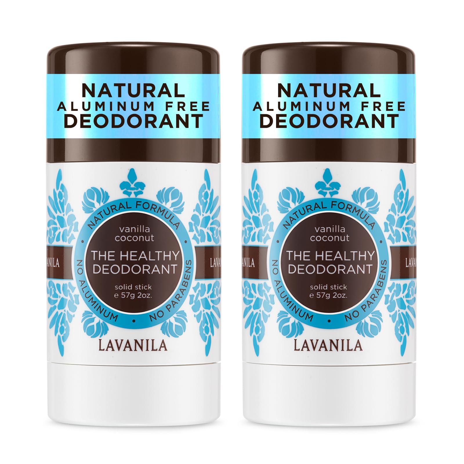 Lavanila vanilla coconut deodorant stick application delivers smooth glide and lasting freshness.