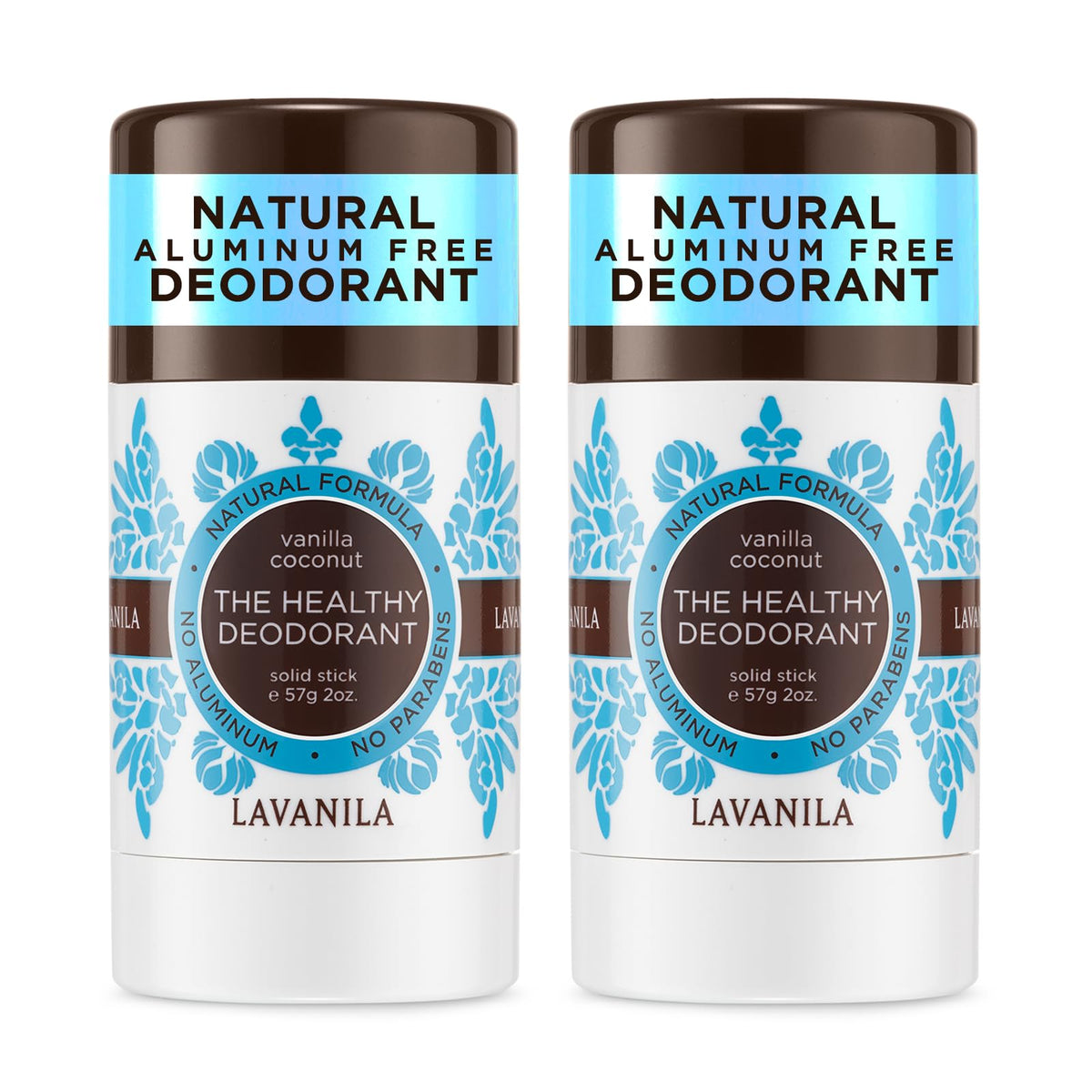 Lavanila vanilla coconut deodorant stick application delivers smooth glide and lasting freshness.