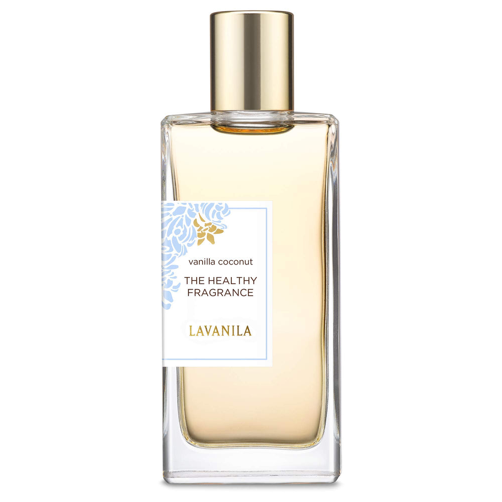 Lavanila Vanilla Coconut perfume bottle with clean, long-lasting scent.