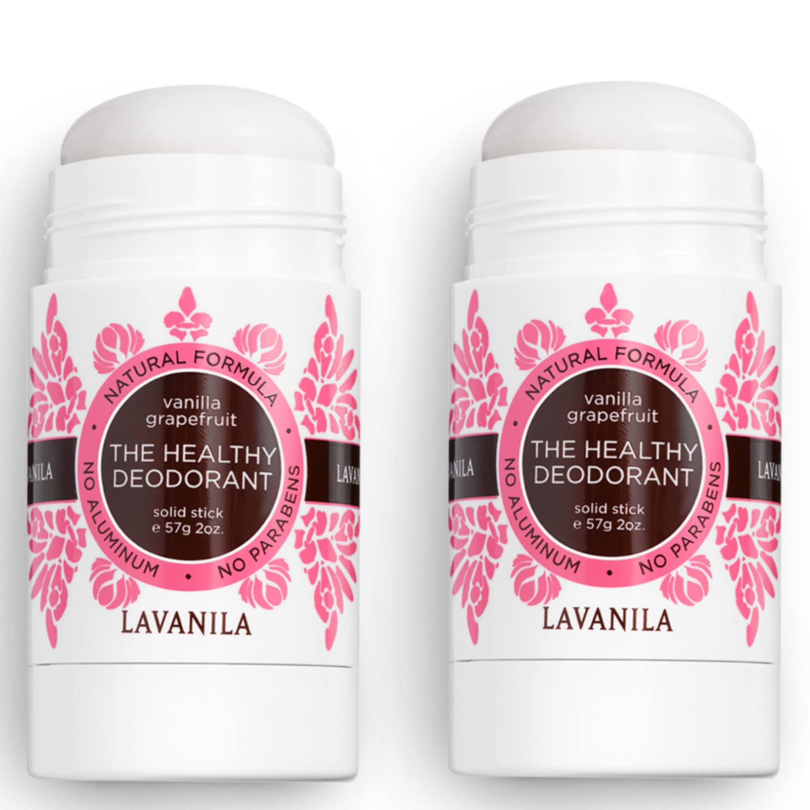 Lavanila Aloe infusion in Vanilla Grapefruit deodorant offers soothing care.