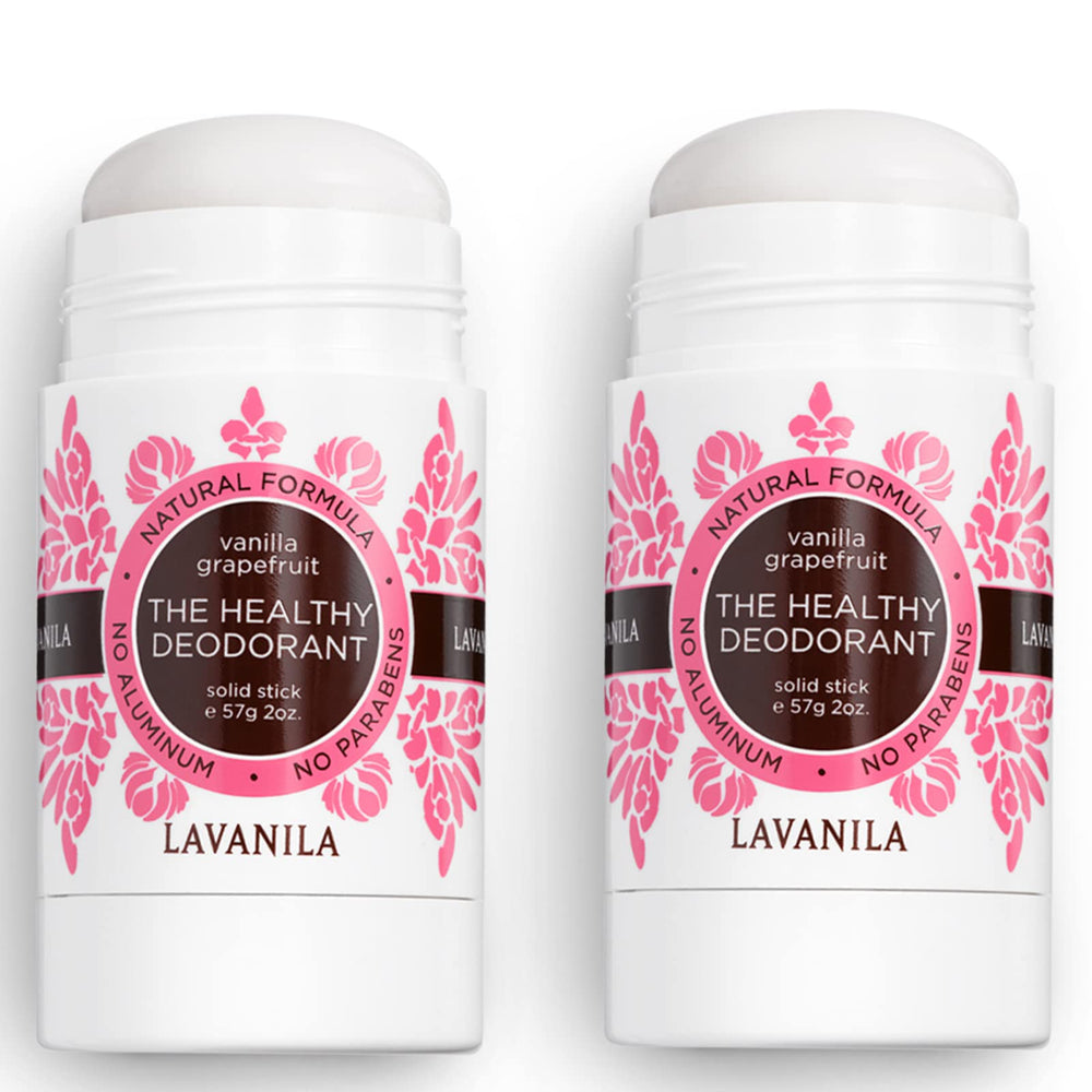 Lavanila Aloe infusion in Vanilla Grapefruit deodorant offers soothing care.