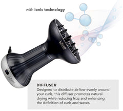 LAVANPRO NEW YORK lightweight ergonomic dryer ideal for long, thick hair sessions.
