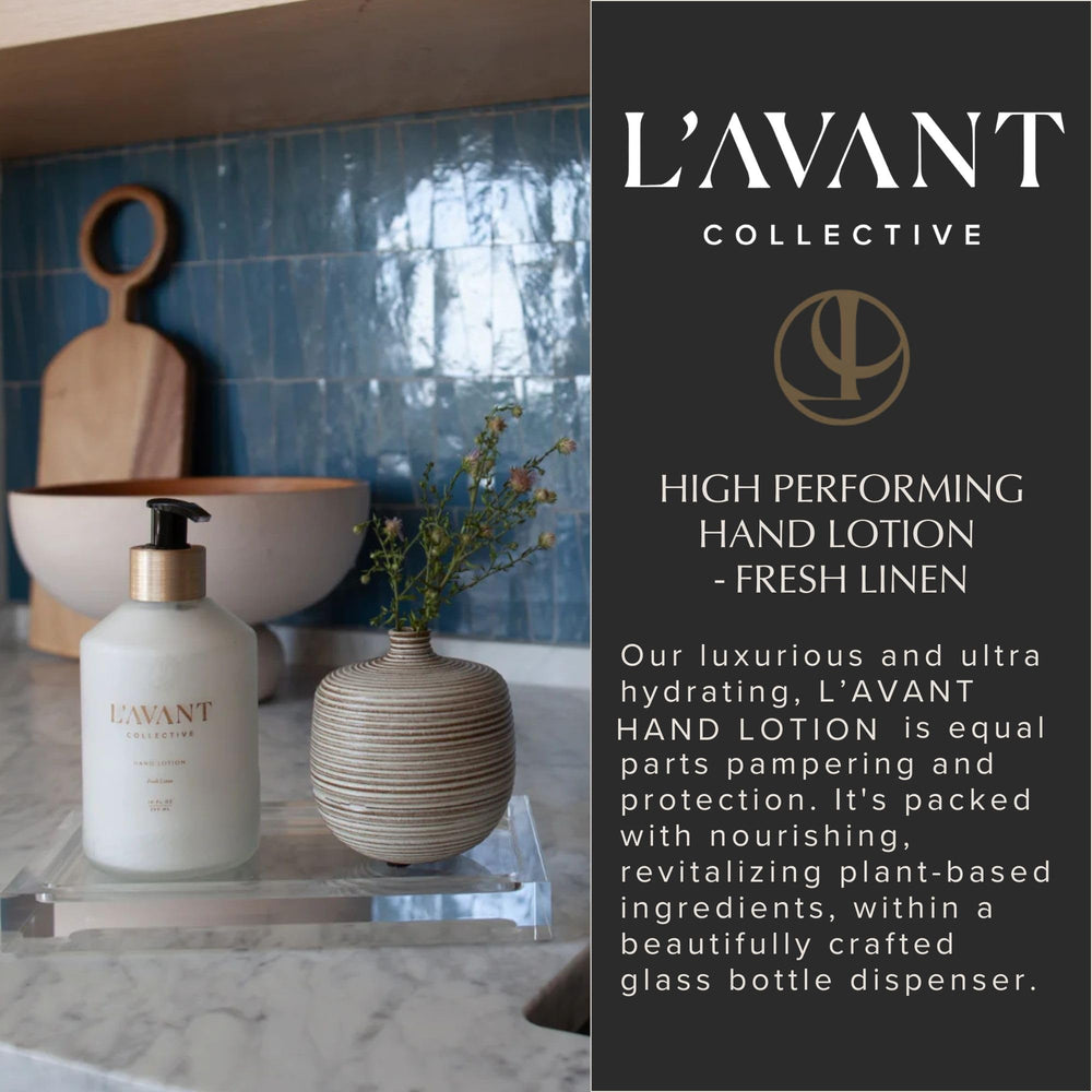 L'AVANT Collective cream texture swirl shows non-greasy formula