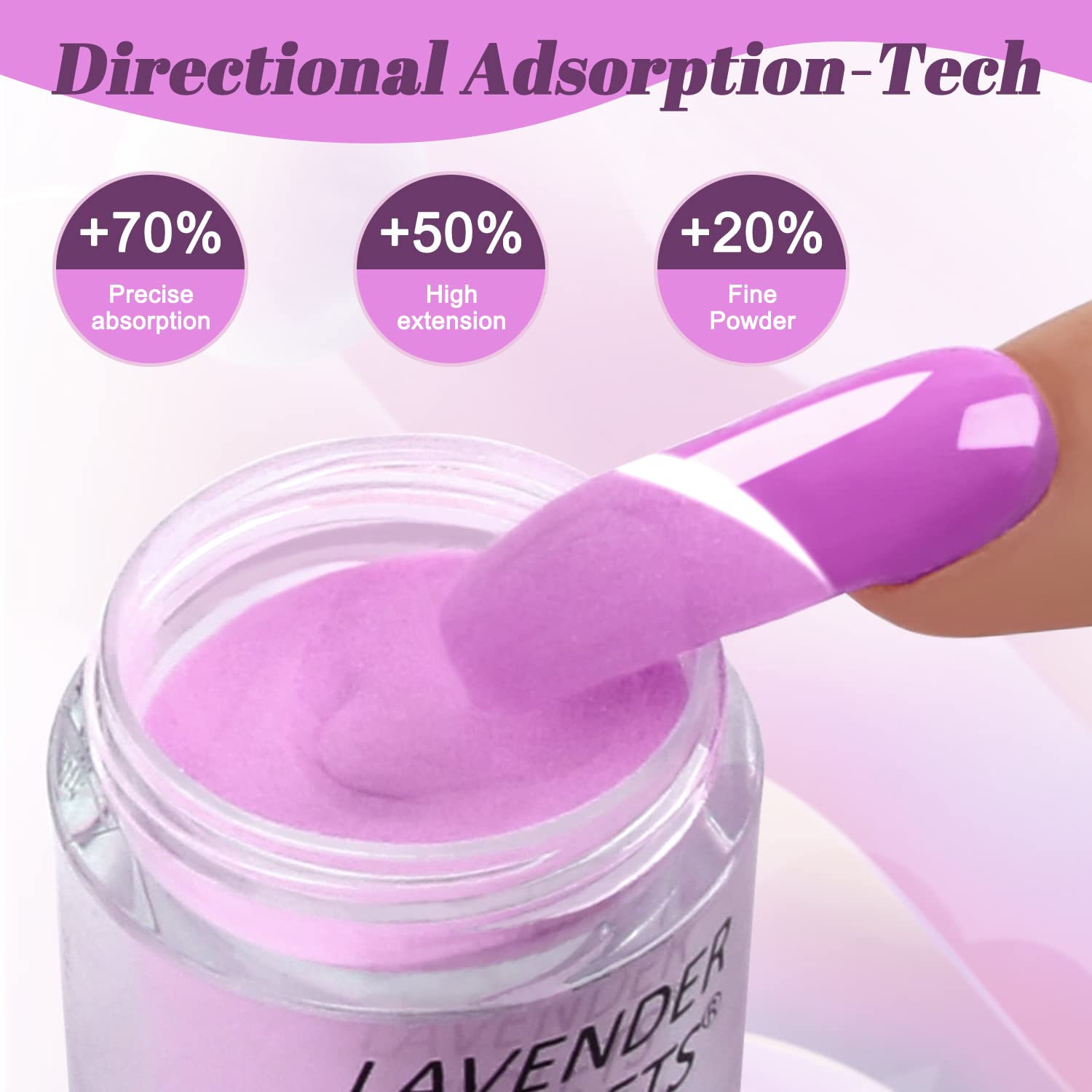 Lavender Violets all-season color set arranged for versatile looks