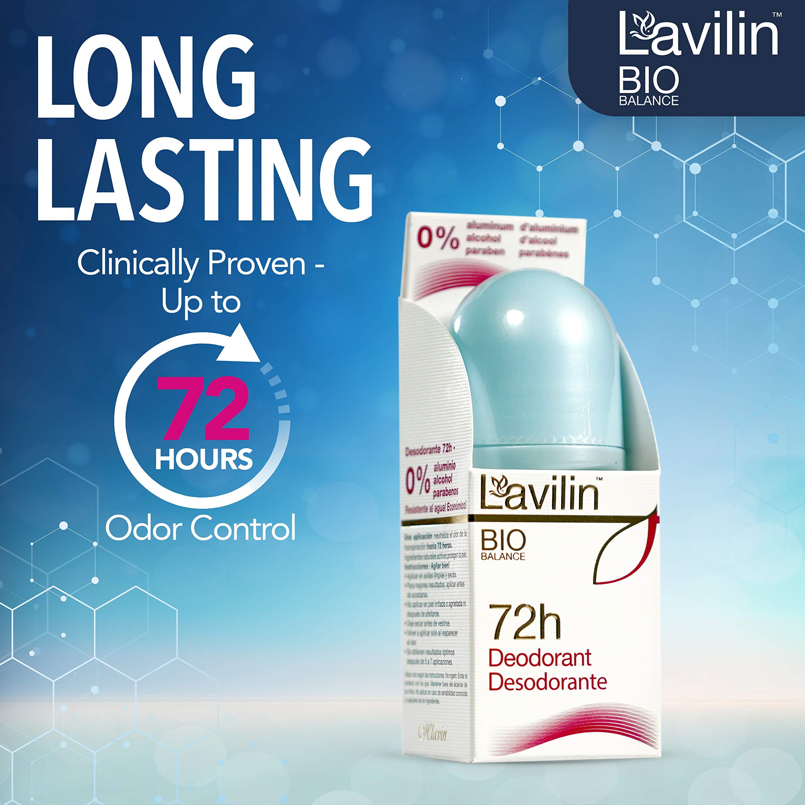 Lavilin Roll-On Deodorant award image signaling trusted, award-winning option
