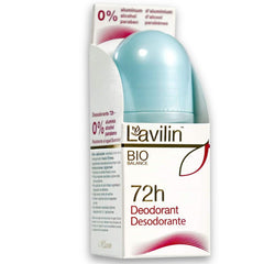 Lavilin Roll-On Deodorant women's application view showing long-lasting odor control for workouts