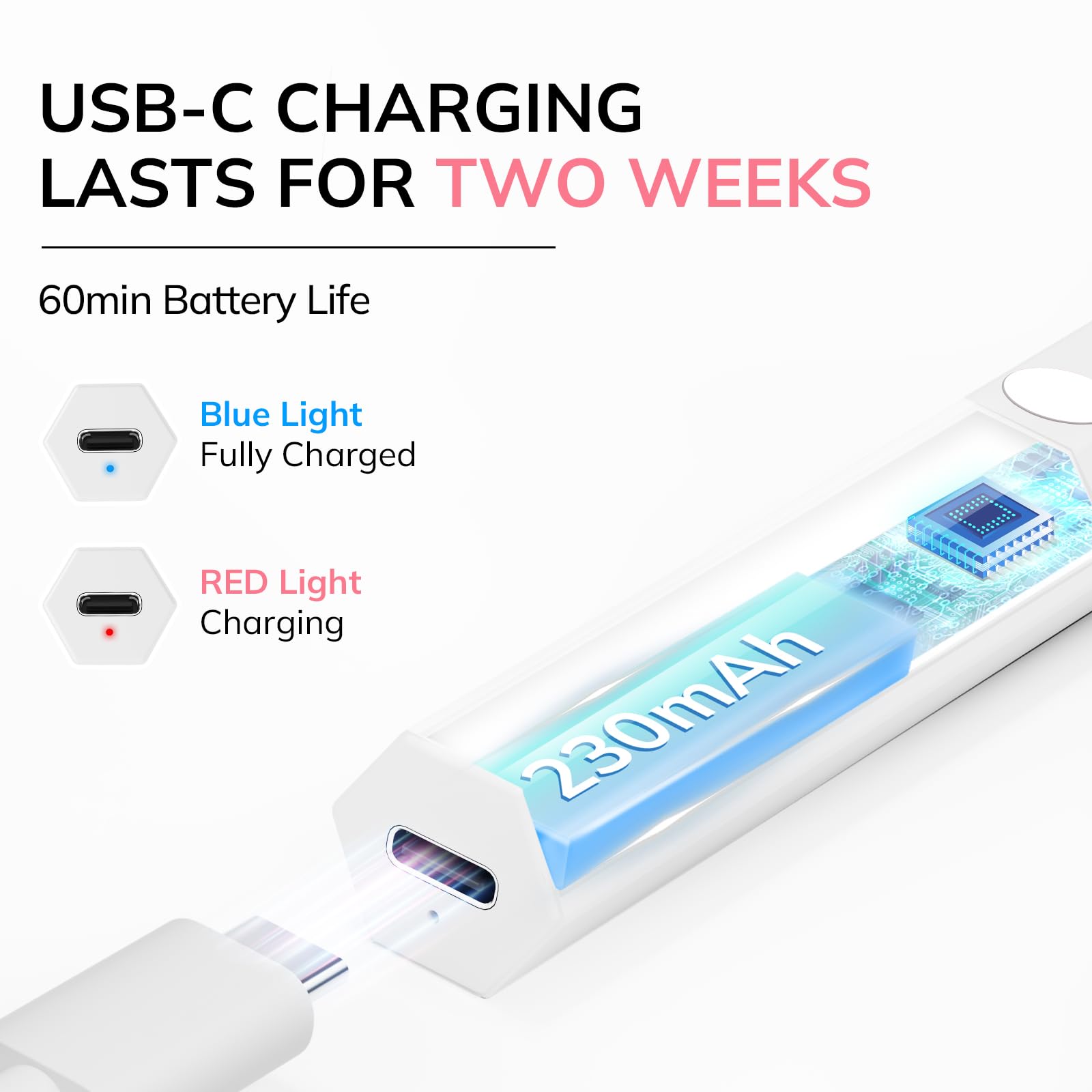 Lavinda USB charging nail lamp demonstrates easy recharge for on-site sessions.