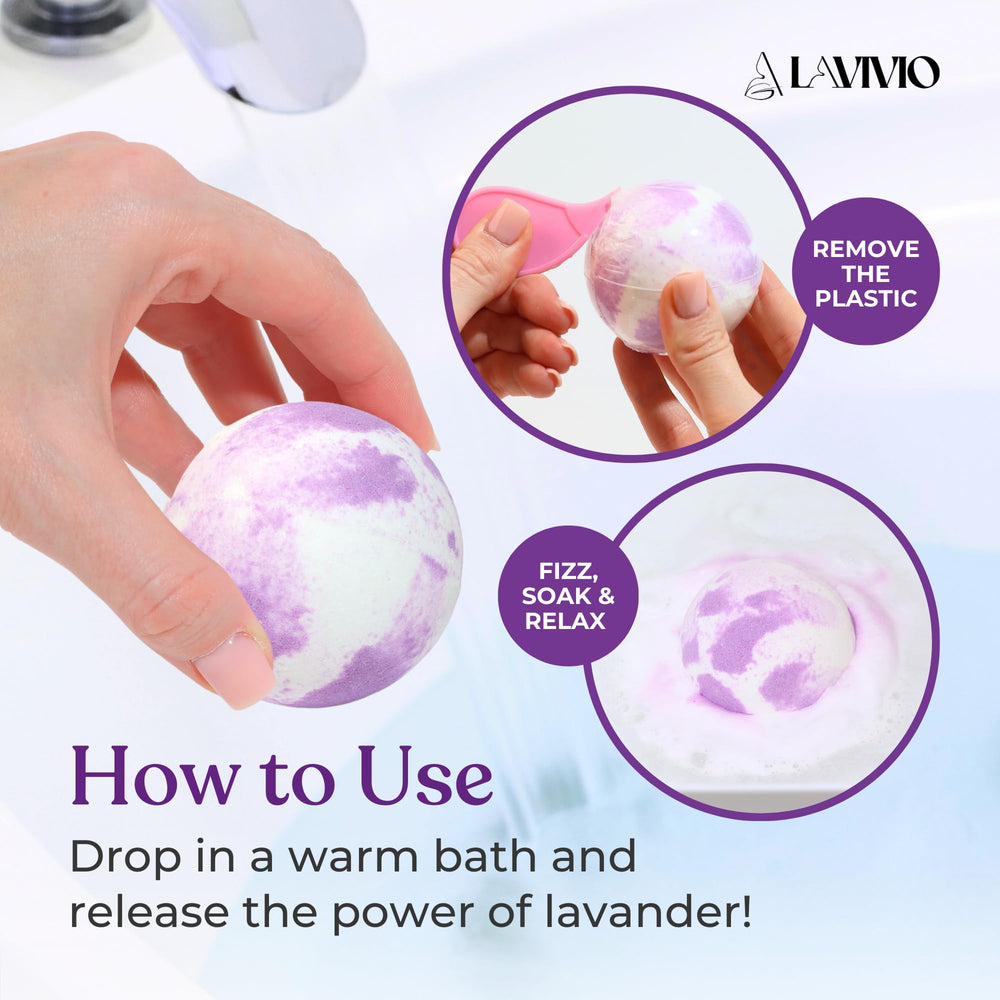 Lavivio lavender aromatherapy with bergamot essential oils promotes calming routines