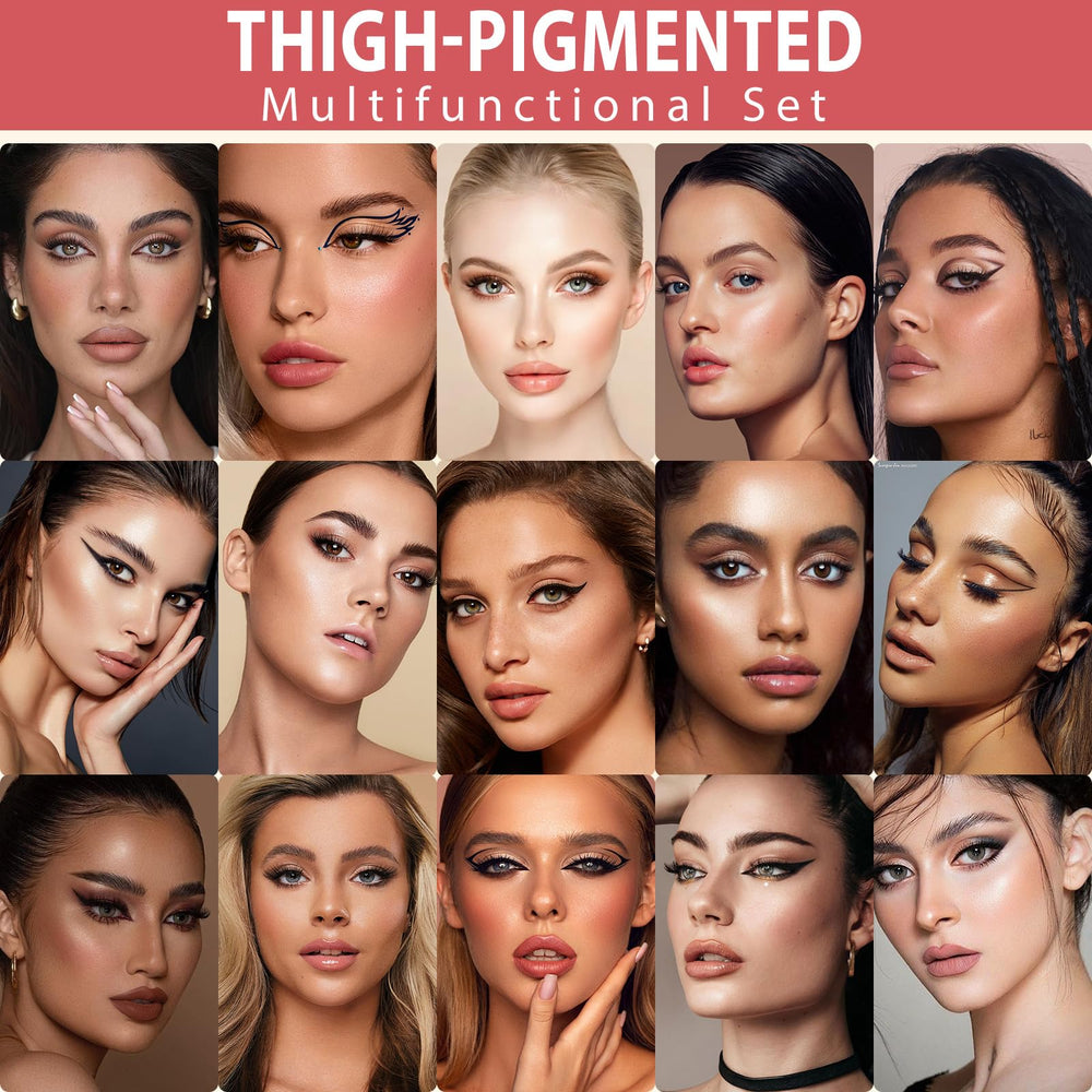 LAVONE all-in-one brow kit box shows complete makeup solution.