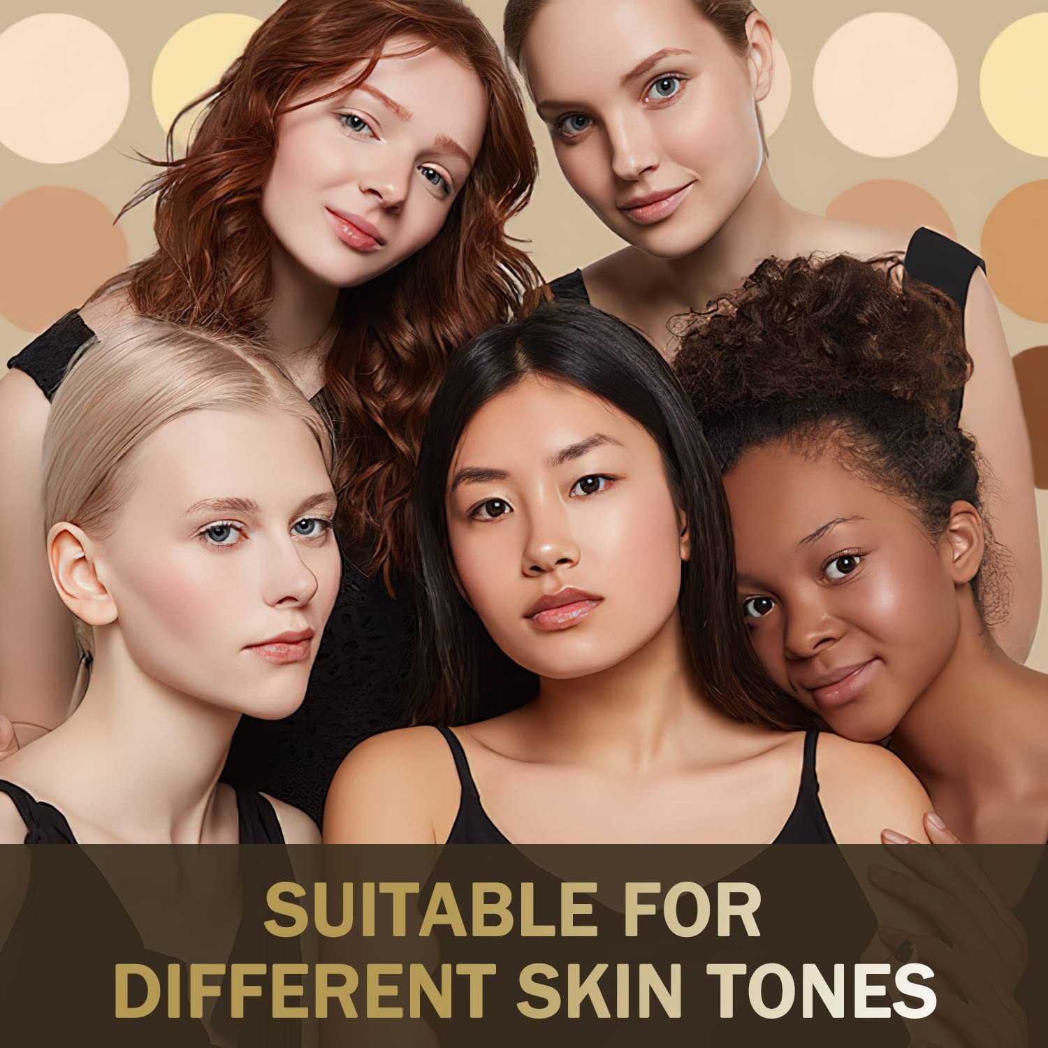LAVONE kit with zipper pouch for on-the-go brow touch-ups.