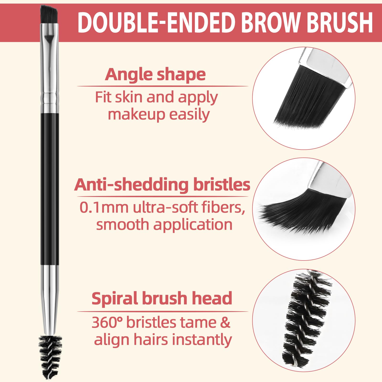 LAVONE long-wear brow pencil delivers pigment-rich definition.