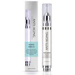 Lavtek Rapid Anti-Aging Serum bottle front shows premium packaging for skin firming