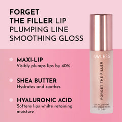Lawless Forget the Filler glazed applicator closeup highlights plush applicator for comfortable, precise application.
