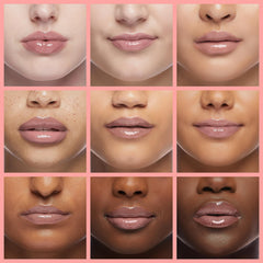 Lawless Forget the Filler gloss on lips highlights line-smoothing and definition