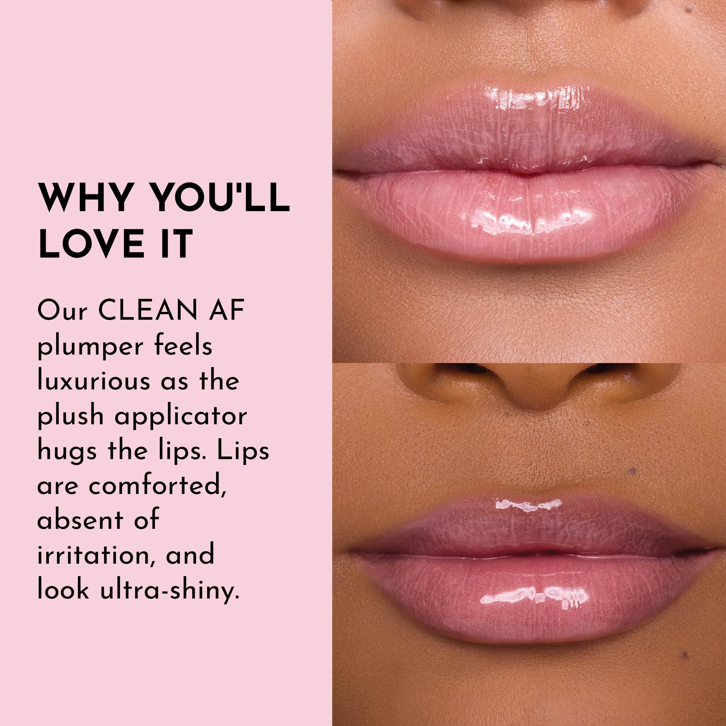 Lawless Forget the Filler gloss with shea butter and rosehip for soft lips