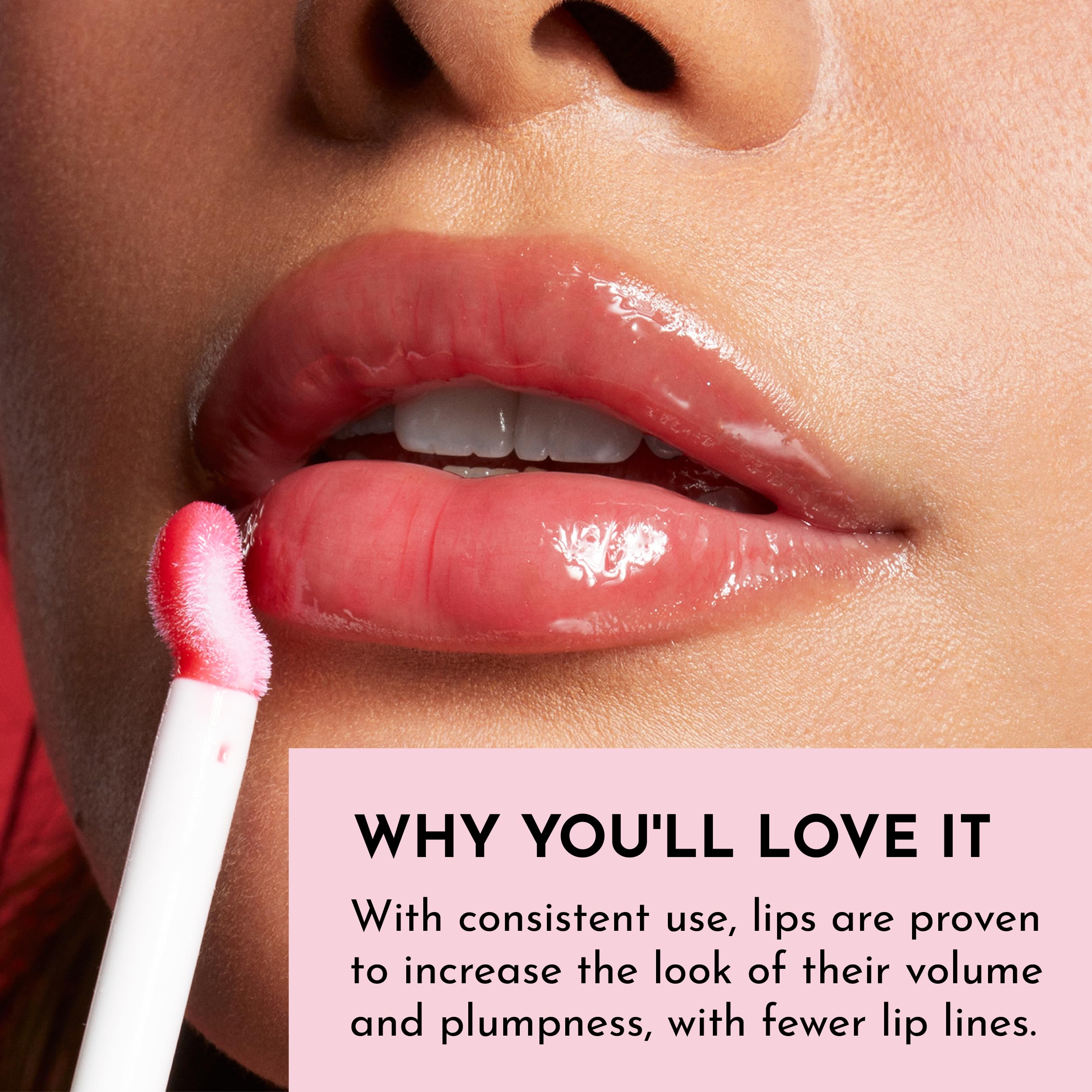 Lawless Forget the Filler gloss with shea butter and rosehip oil emphasizes hydration