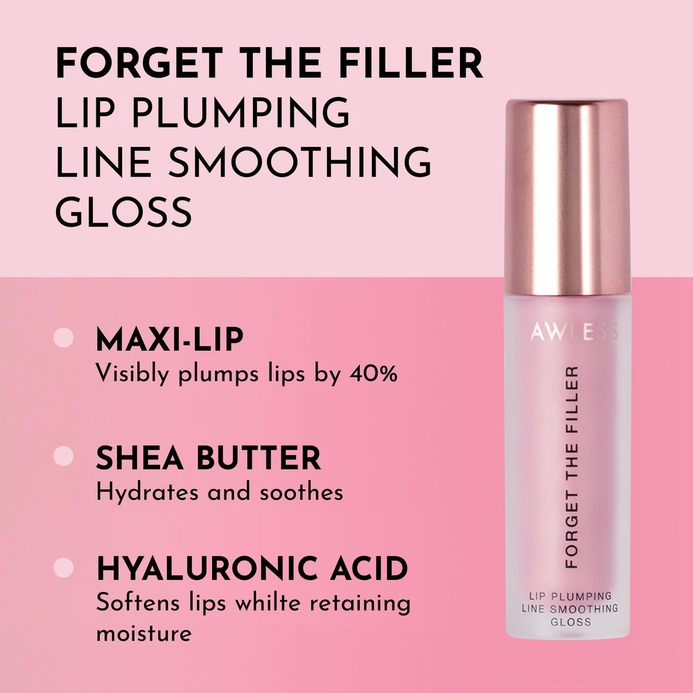 Close-up of Lawless Forget The Filler applicator delivering plush application.