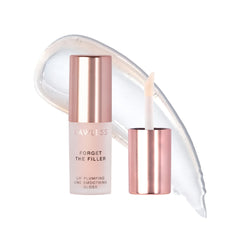 LAWLESS Mini Rosy Outlook Lip Plumper tube front highlights sleek packaging and instant gloss.