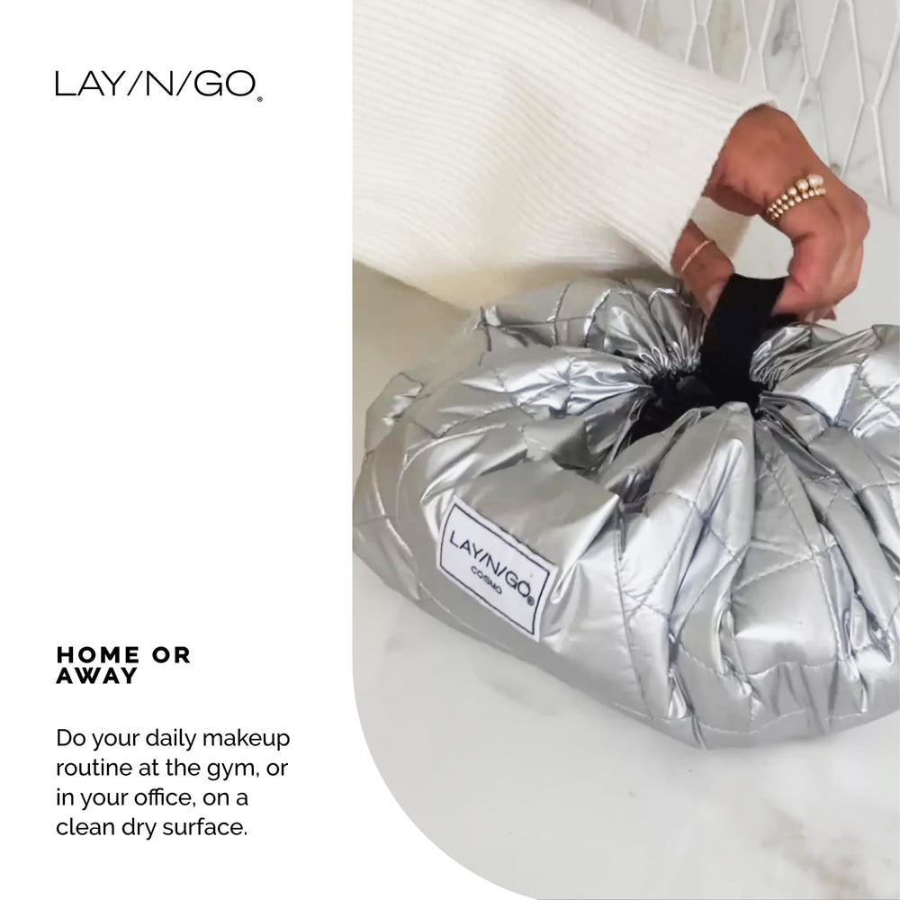 Lay-n-Go Cosmo flat-fold design for compact storage