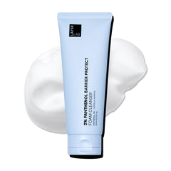 LayerLAB Korean Face Wash bottle blue close-up for refreshing pore cleansing.