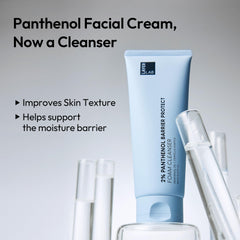 LayerLAB Korean Face Wash cream-to-foam texture demonstrating gentle cleansing.