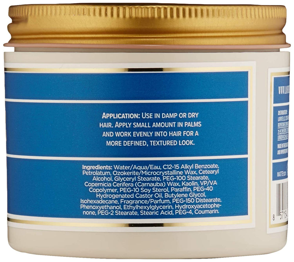 Layrite Natural Matte Cream provides hair shape and definition