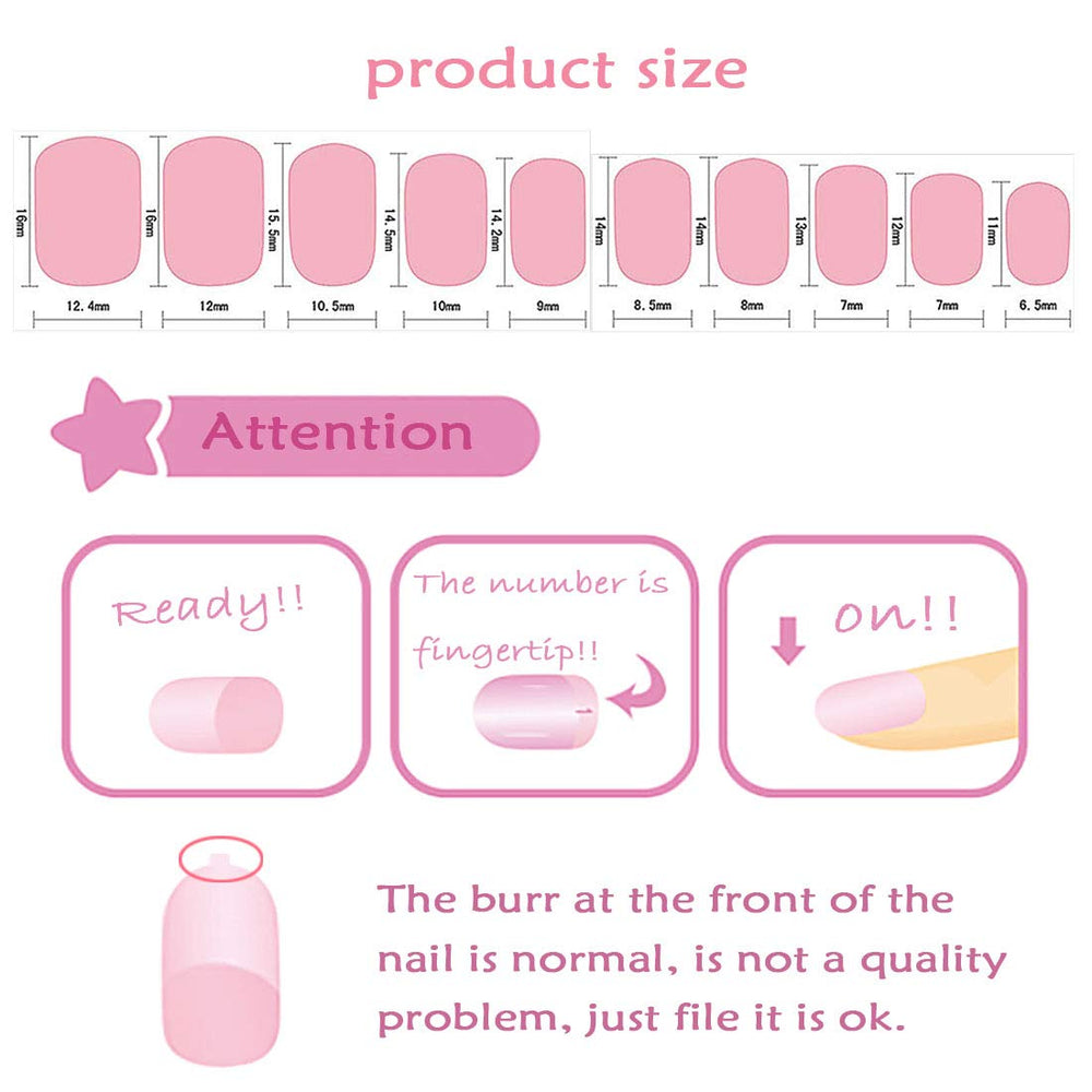 Laza ChristmasGift nail kit with colorful rainbow nails for kids.
