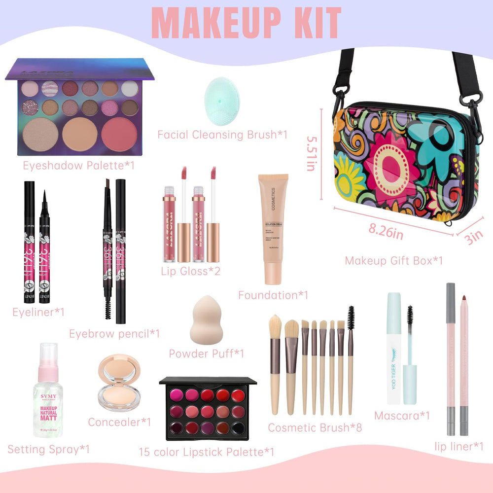LAZORA Teens Makeup Kit foundation for smooth, even teen skin.