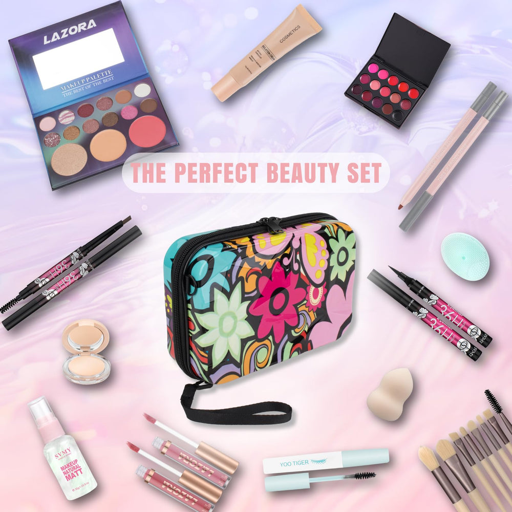LAZORA Teens Makeup Kit lipstick palette with versatile colors.