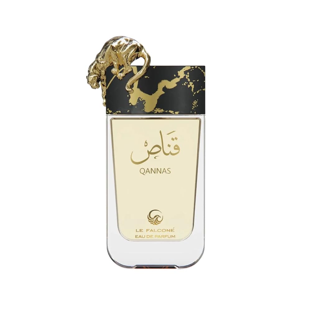 Le Falcone QANNAS EDP bottle front—long-lasting fragrance for daily wear