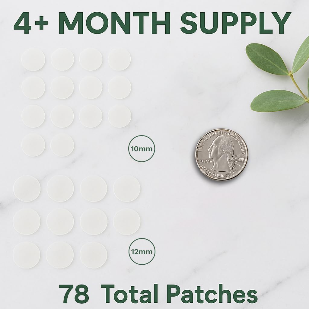 LE GUSHE vegan cruelty-free badge highlighted on patch packaging
